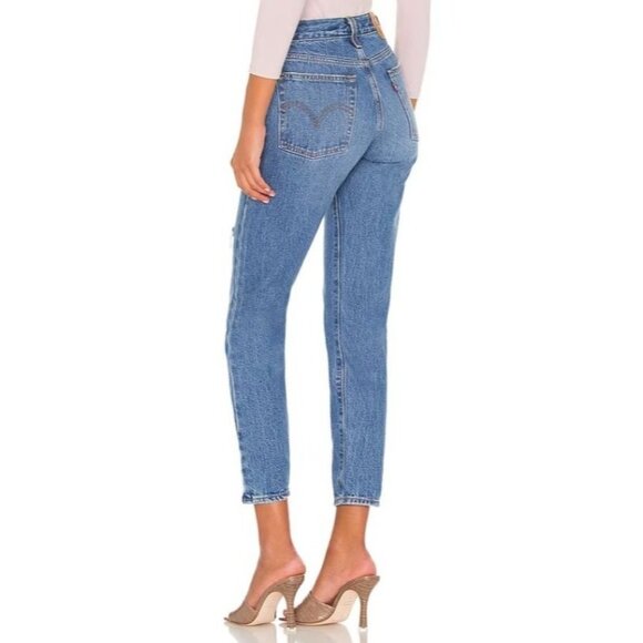 NWT‎ Levi's Wedgie Icon Jean in Athens Asleep Size 25 - Picture 3 of 10